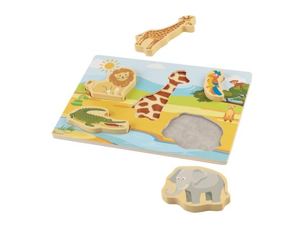 Lupilu Touch & Feel Puzzle - 6 Pieces