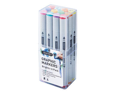 Graphic Markers 12pk