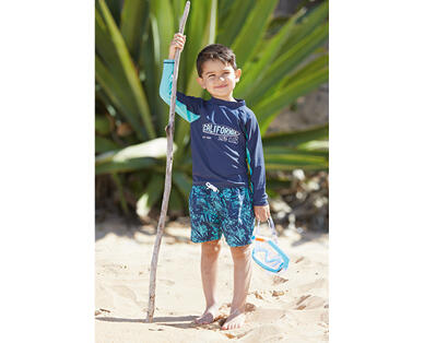 Children's Rashvest and Boardshort Set