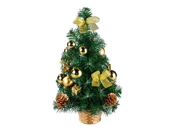 Umělý mini vánoční stromek, 40 cm