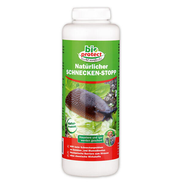 Natürlicher Schnecken-Stopp