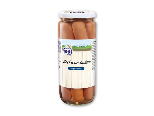 ALPENFEST Bockwurst