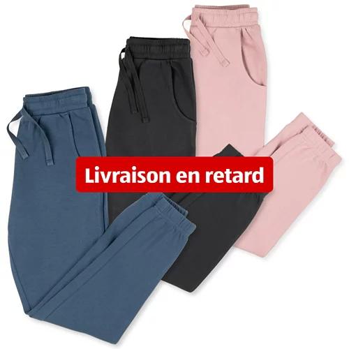 LILY & DAN Pantalon de jogging basique pour enfants