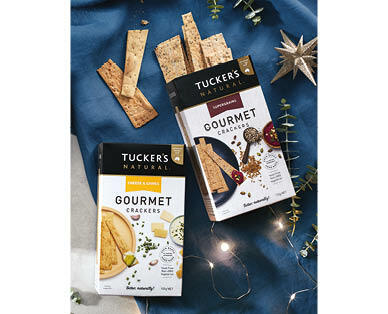 Tucker's Natural Gourmet Crackers 100g/110g