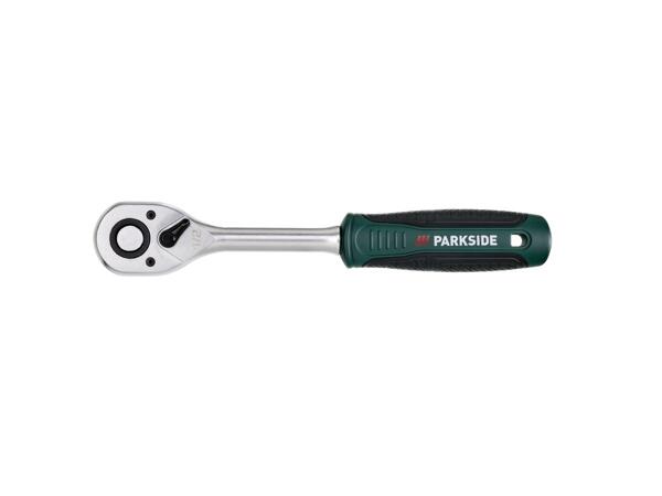 Ratchet handle, 1 or 2 pieces or socket set, 20 pieces