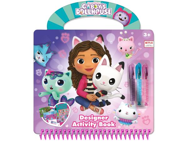 Sticker by Number/Designer Activity Book