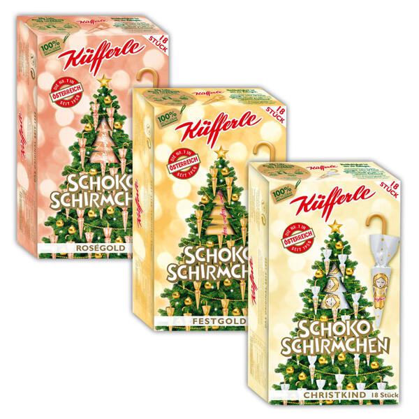 Schokoschirmchen