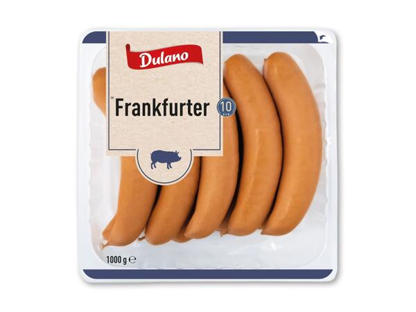 Frankfurtere eller wienerpølser