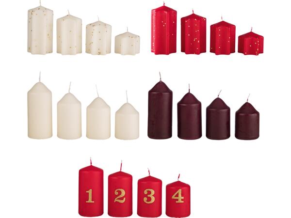Ljus, 4-pack