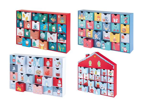 Calendrier de l'Avent en carton DIY