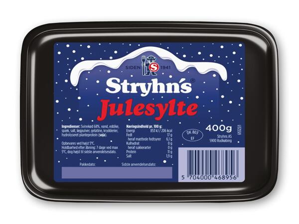 Stryhn's julepostej eller -sylte