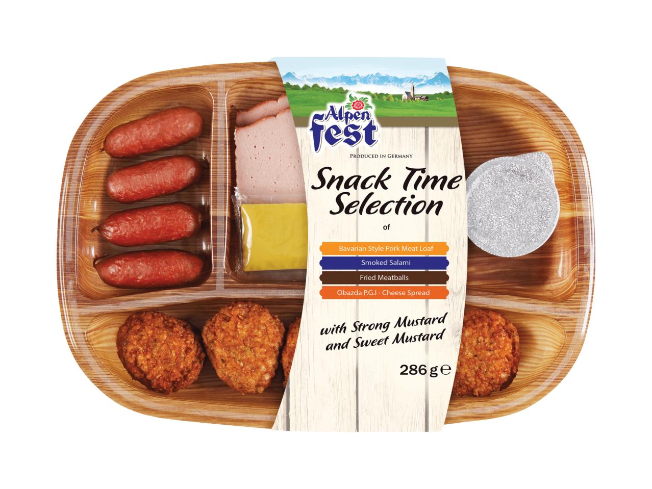 ALPENFEST Snack Selection