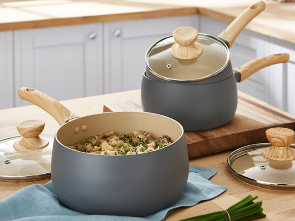 Scandi 3 Piece Saucepan Set