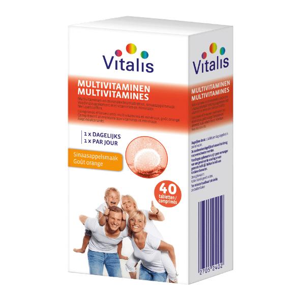 Multivitaminetabletten, 40 st.