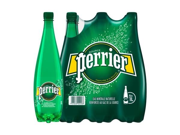 Eau minérale gazéifiée Perrier