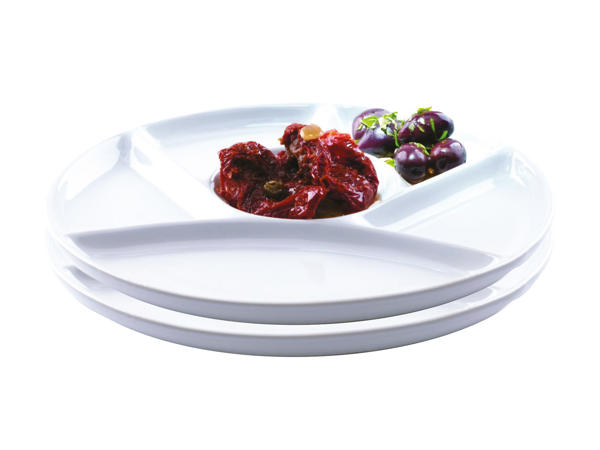 Assiettes à fondue Mäser, 2 pièces