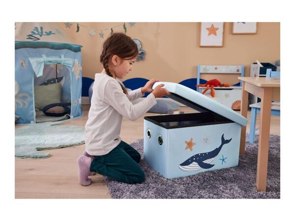 Livarno Home Storage Ottoman - Blue