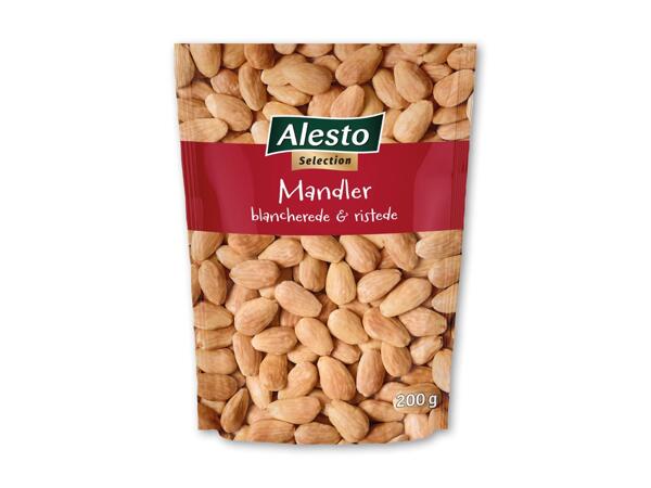 Mandler, macadamia- eller blandede nødder