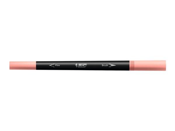 BIC Pastel Dual Tip Felt Pens - 6 pack