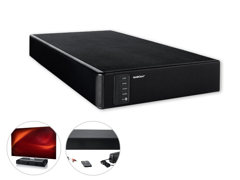 SILVER CREST(R) TV Soundbase with Bluetooth