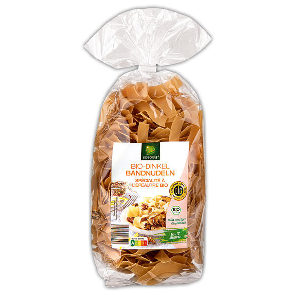 Bio-Dinkelnudeln