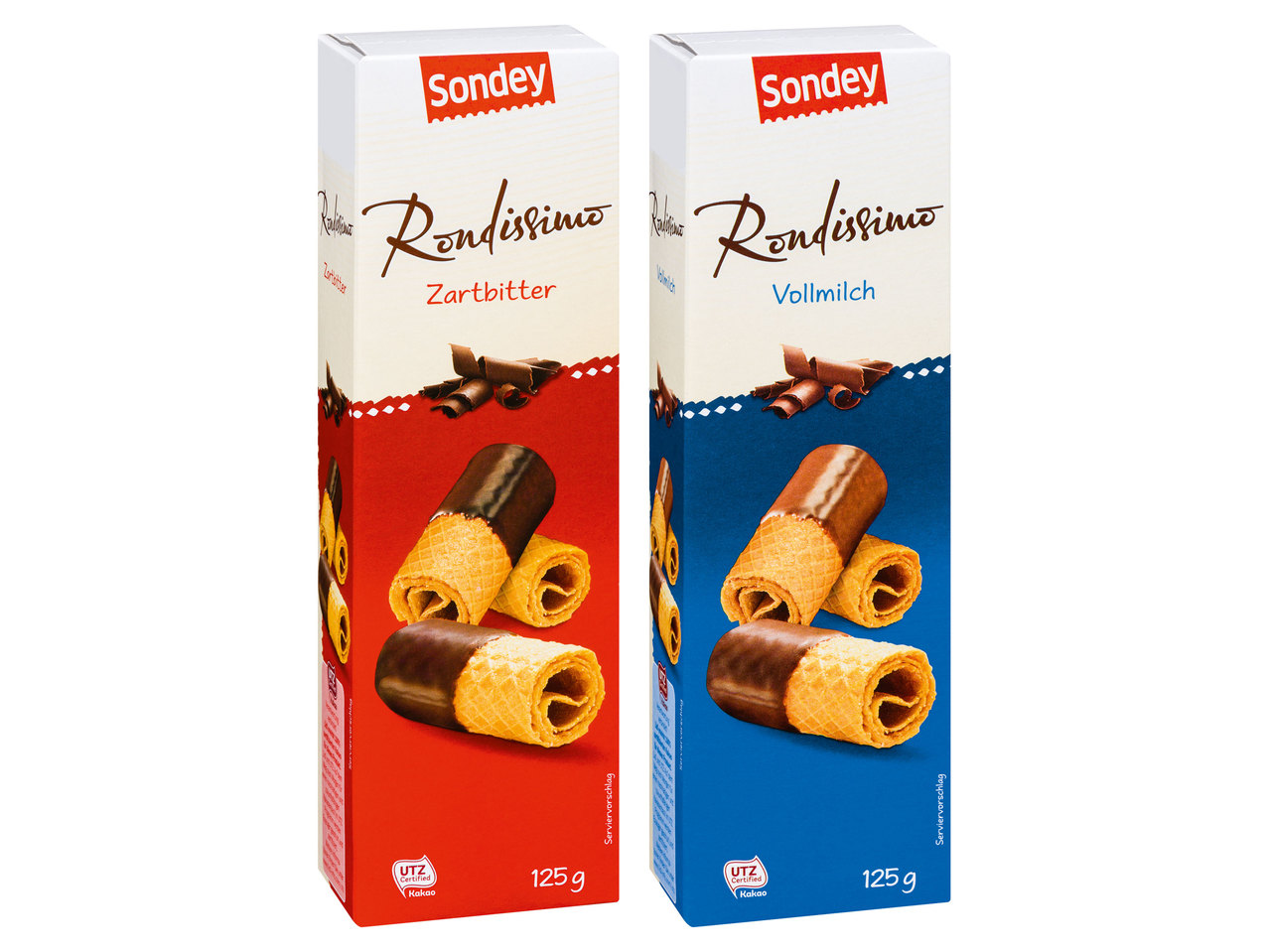 SONDEY Schoko-Waffelröllchen