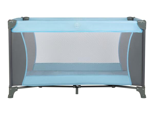 Lupilu Blue & Grey Baby Travel Cot