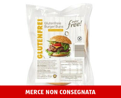 ENJOY FREE! 
 PANINI PER HAMBURGER SENZA GLUTINE