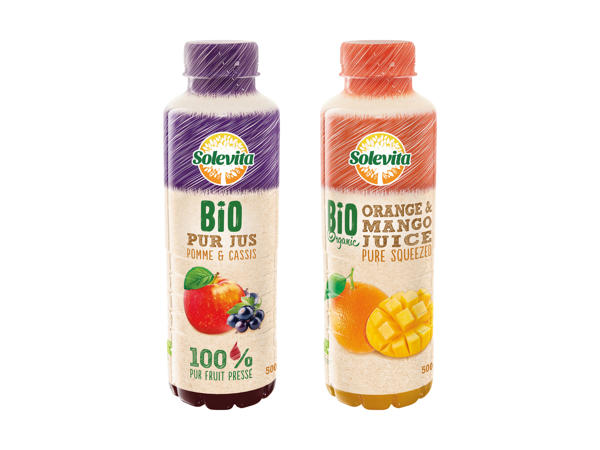 Jus de fruits bio