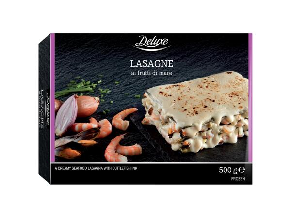 Seafood lasagna