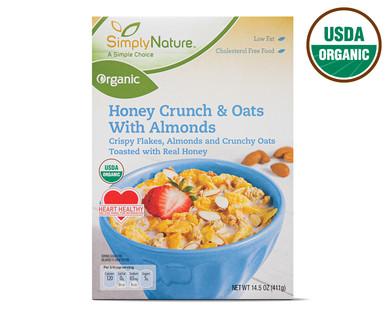 SimplyNature Organic Honey Crunch & Oats