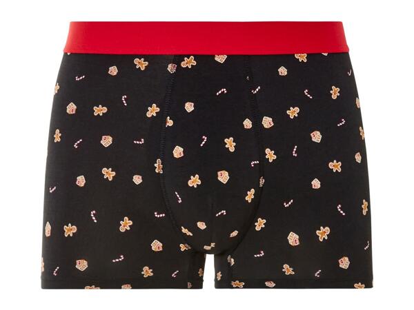 Livergy Men's Christmas Boxers - 3 pack
