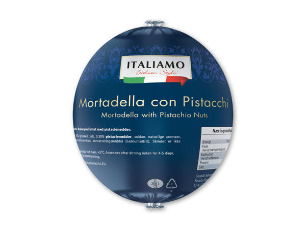 Mortadella med pistacie