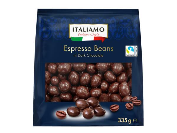 Dark Chocolate Espresso Beans