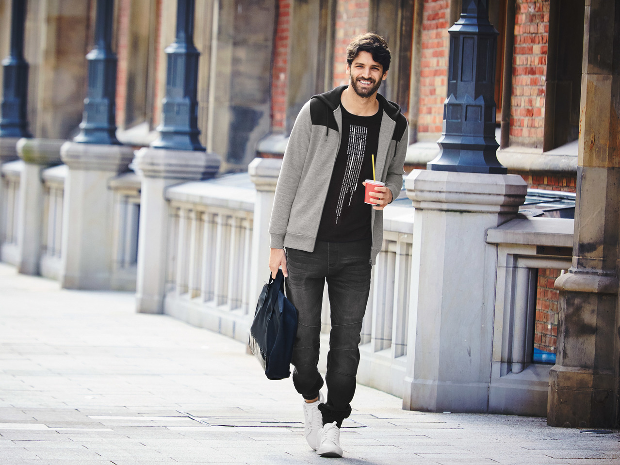 Livergy Denim Style Joggers1