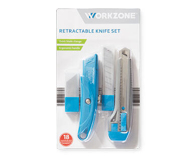 Retractable Knife Set