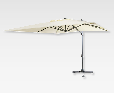Ombrellone in alluminio con braccio laterale GARDENLINE(R)