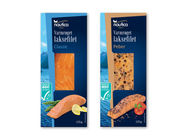 Varmrøget laksefilet