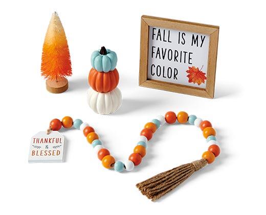 Huntington Home Fall Tray Objects