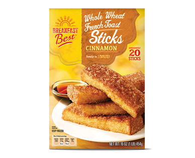 Breakfast Best Whole Wheat Cinnamon French Toast Sticks
