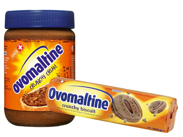 OVOMALTINE Crunchy Cream oder Crunchy Biscuit