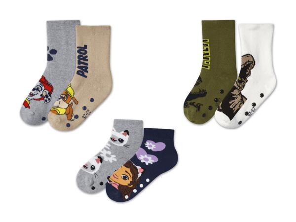Kleinkinder ABS-Thermosocken, 2 Paar