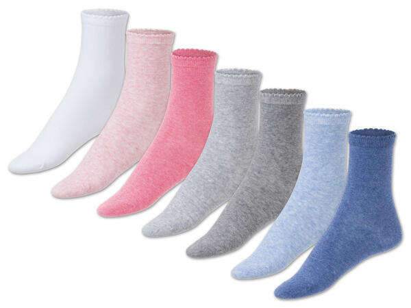 Damen Socken, 7 Paar
