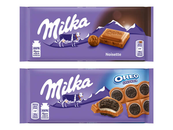 Milka Tafelschokolade