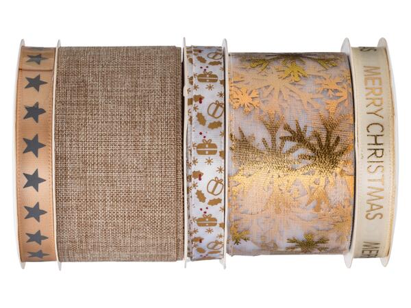 Gift Ribbon Assortment, 5 pieces