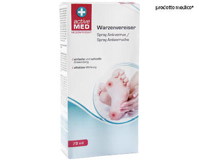 ACTIVE MED 
 CRIOTERAPIA CONTRO LE VERRUCHE