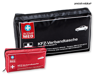 Trousse de secours pour voiture ACTIVE MED