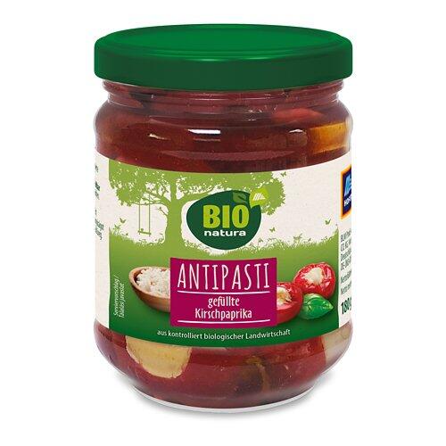 BIO NATURA BIO-Antipasti, gefüllte Paprika
