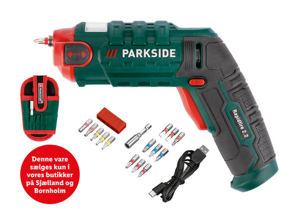 PARKSIDE(R) Batteridreven bitsskruetrækker