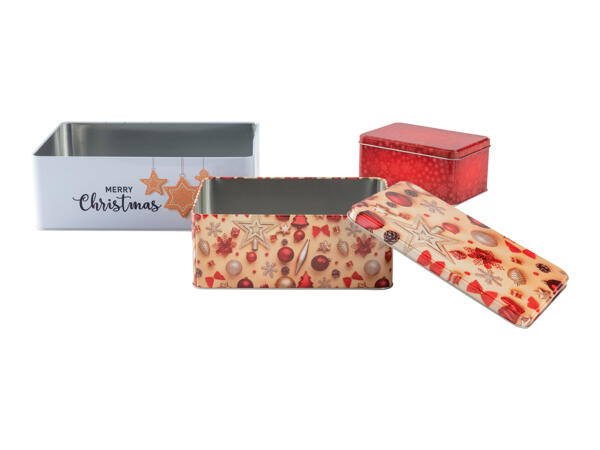 Christmas Tin Set